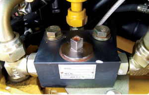 Manual selector valve